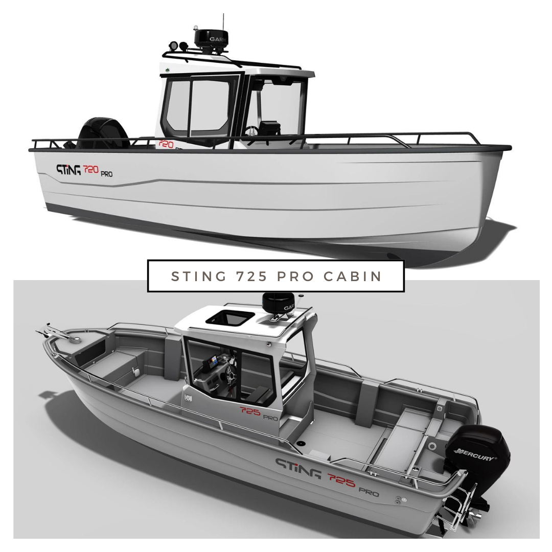 Sting 725-pro cabin, oktan fritid båtforhandler bodø